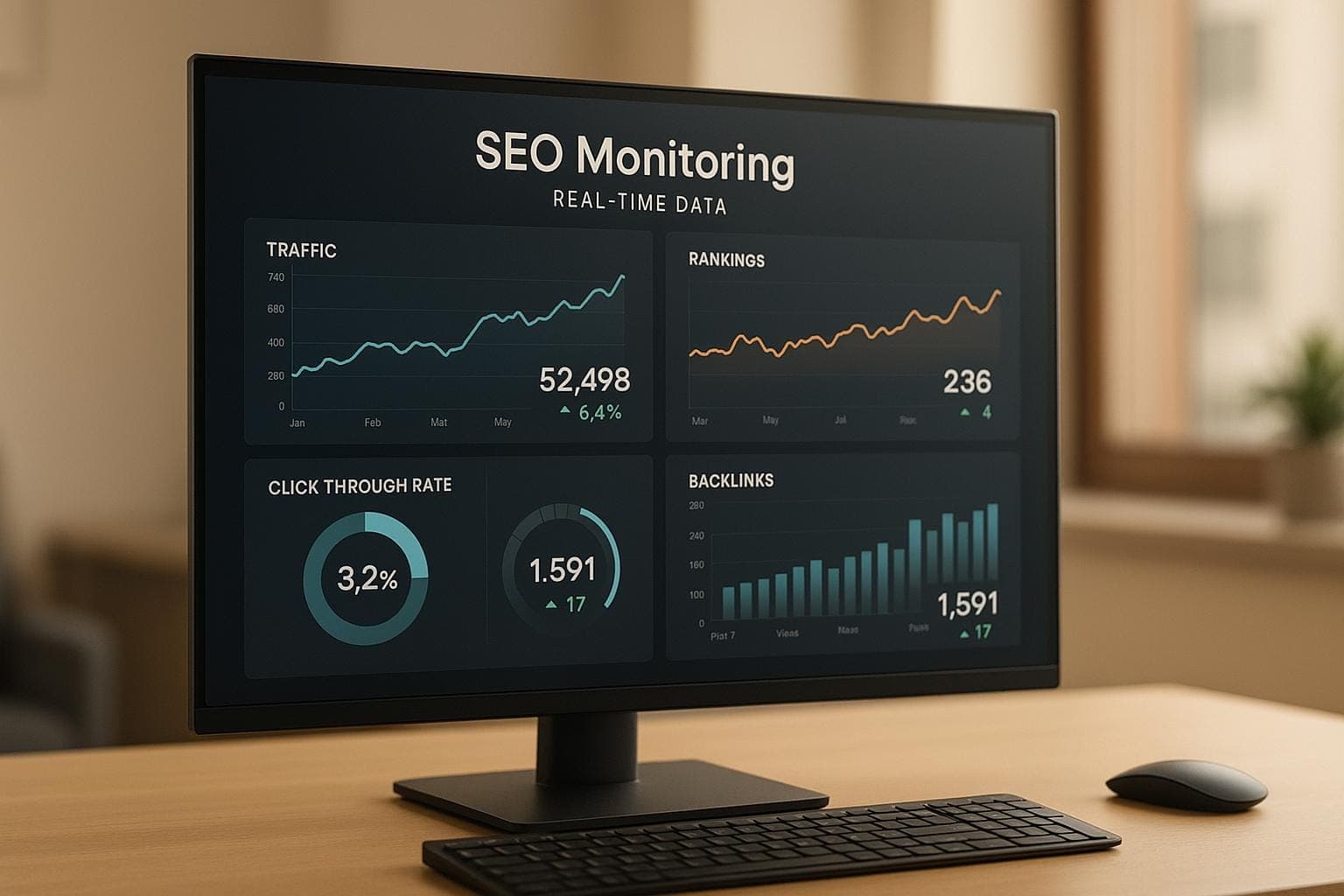 SEO-Monitoring: Echtzeitdaten ohne Verzögerung