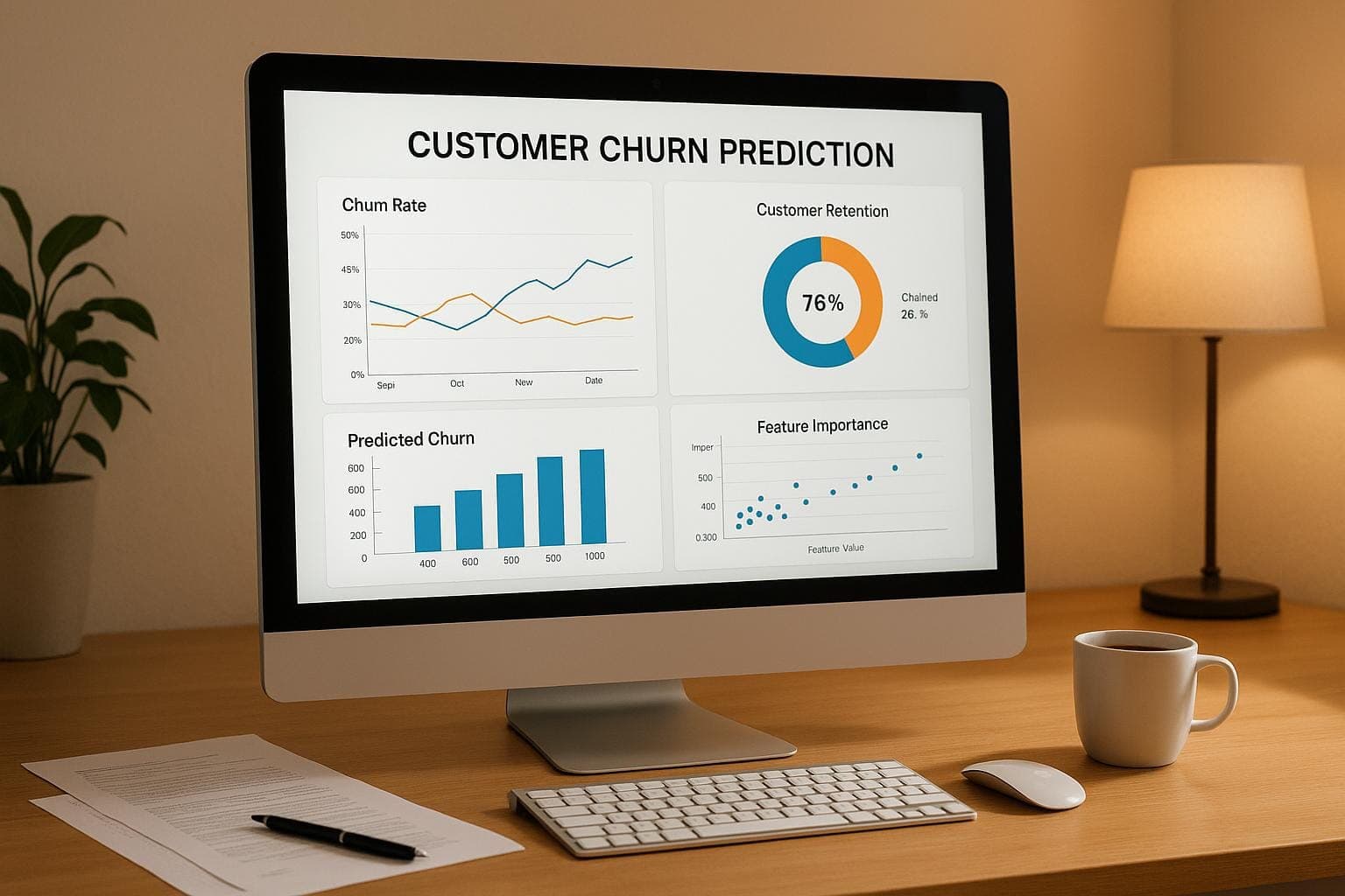 KI-Modelle zur Vorhersage von Kundenabwanderung